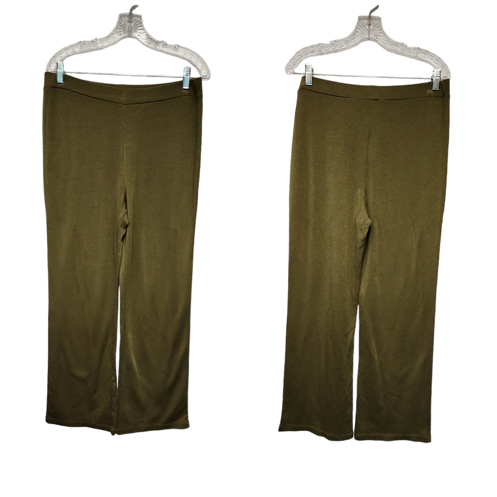 New York Jones Country Olive Green Casual Pants Size Large